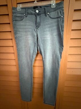 1822 Denim Women's Grey Stretch Skinny Jeggings